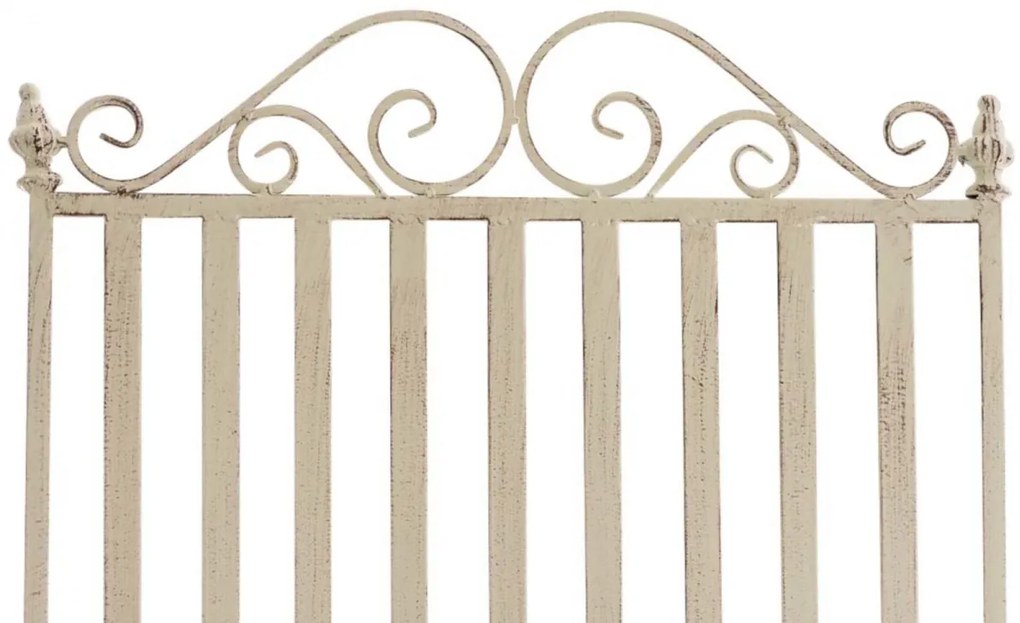 Kovové hojdacie kreslo Smile (SET 2 ks) - Krémová antik