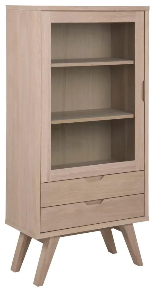 Vitrína v dekore duba 72x145 cm A-Line - Actona