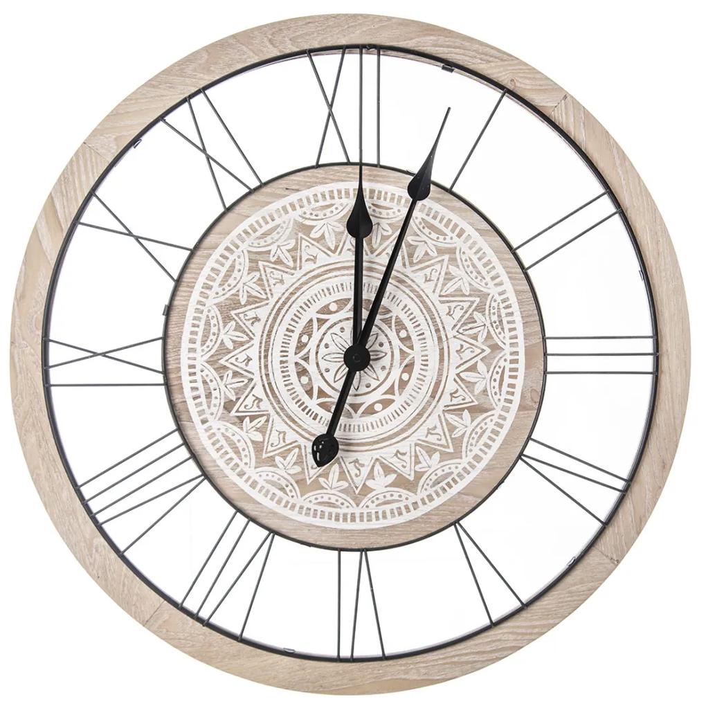 Nástenné hodiny Mandala 62 x 62 x 5 cm