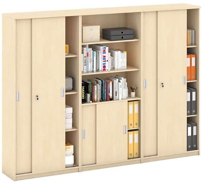 Zostava skríň MIRELLI, Typ IX - breza