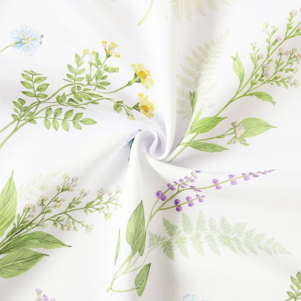 Goldea teflónová látka na obrusy - lesné kvety 160 cm