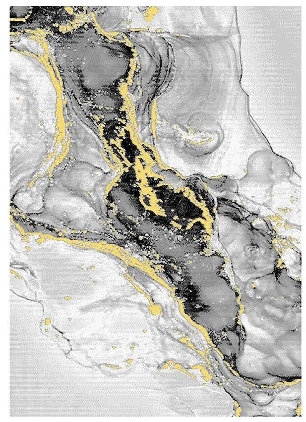 Koberec Marmara 0,8/1,5 T032A GAB 51 šedá