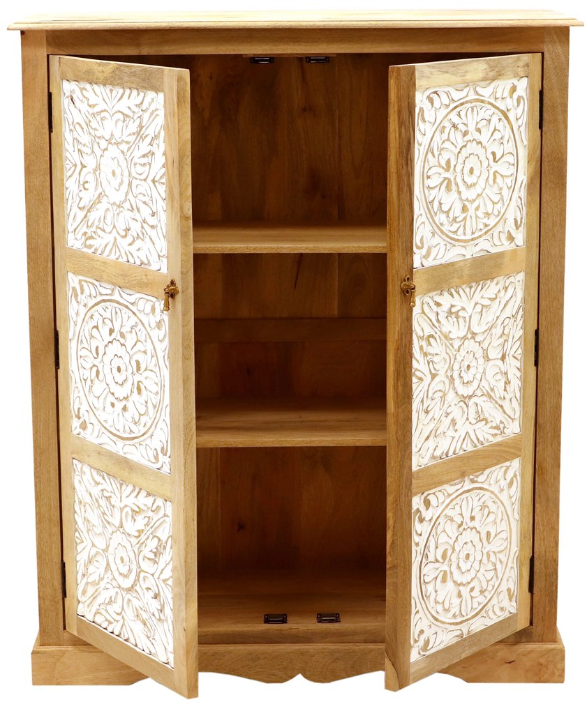 furniture-nabytek.cz - Masív komoda z dreva mango 115x140x45