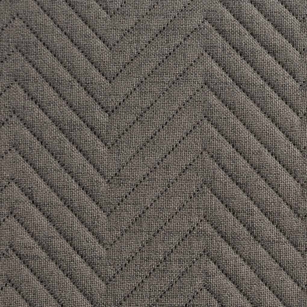 PREHOZ NA POSTEĽ LEN3 200X220 CM SIVÝ