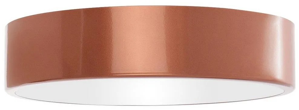 Stropné svietidlo so senzorom CLEO 3xE27/24W/230V pr. 40 cm medená