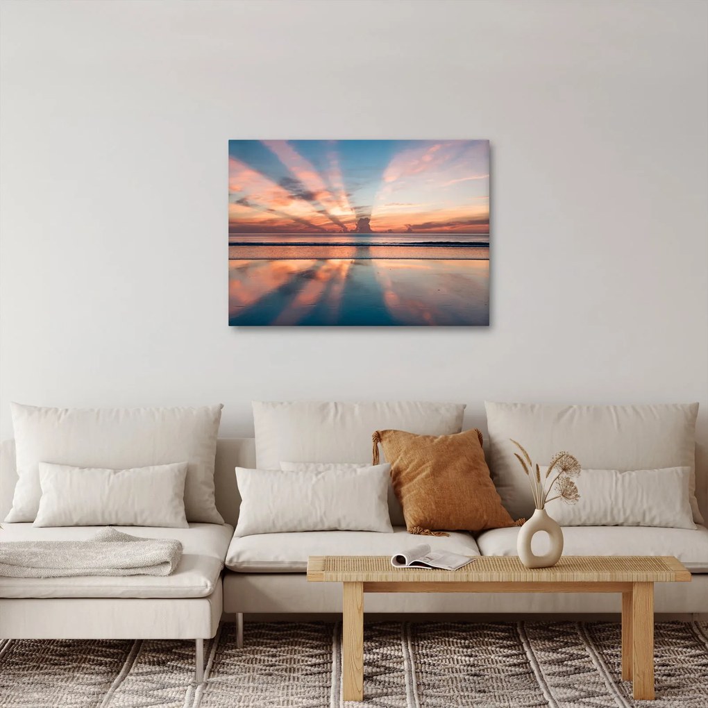 Obraz slnečných lúčov nad Daytonskú pláži (70x50 cm)