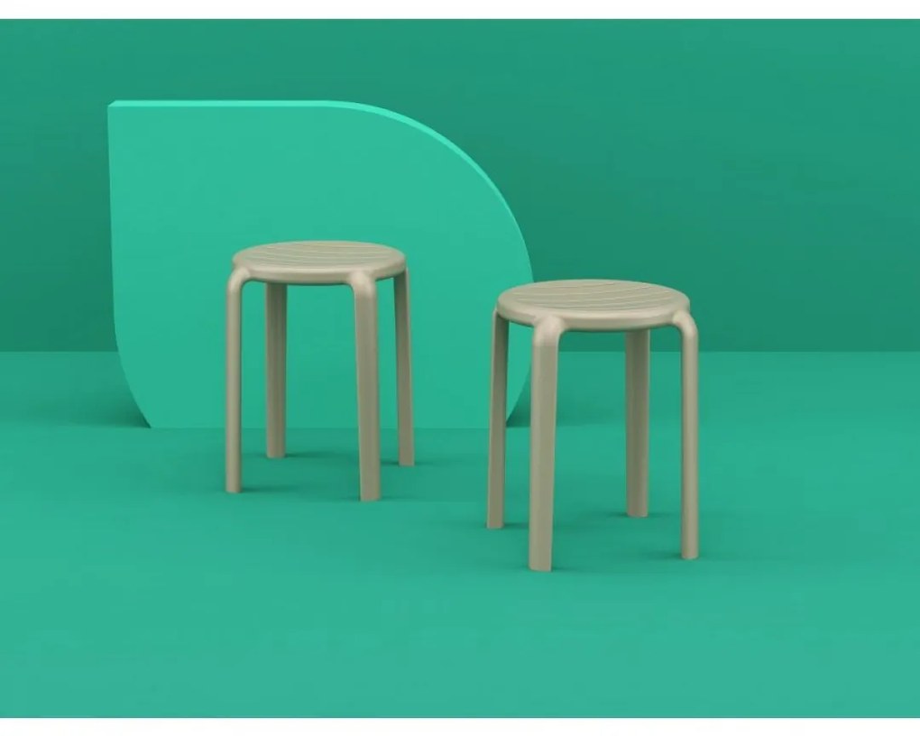 TOM 45 záhradná stolička olive green
