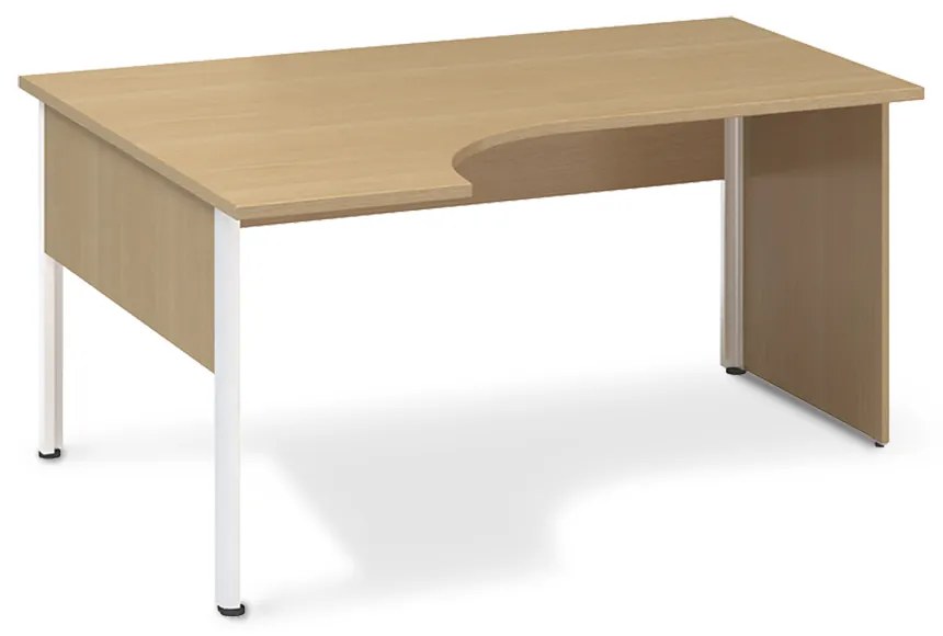 Ergonomický stôl ProOffice A 180 x 120/80, ľavý, buk
