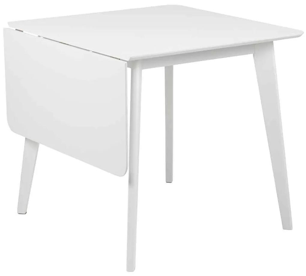 Jedálenský stôl Roxby biela 76 × 120 × 80 cm