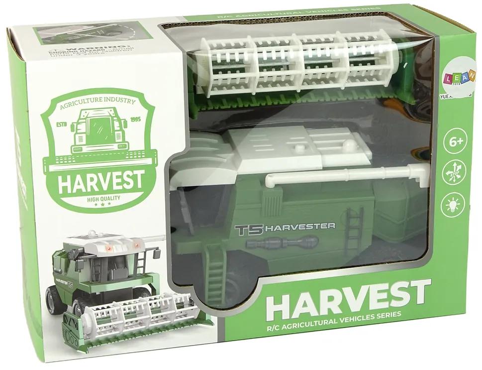 Lean Toys Poľnohospodársky kombajn T5 Harvester na diaľkové ovládanie