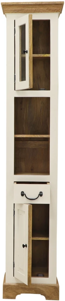 furniture-nabytek.cz - Skrinka do kúpeľne z mangového dreva 40x190x35