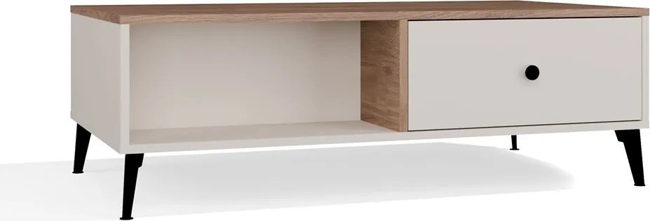 Konferenčný stolík Point 110 cm dub Castello/kašmírový