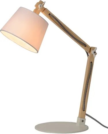 Lucide 03600/01/31 Moderné stolné svietidlo OLLY Desk lamp E14 biele