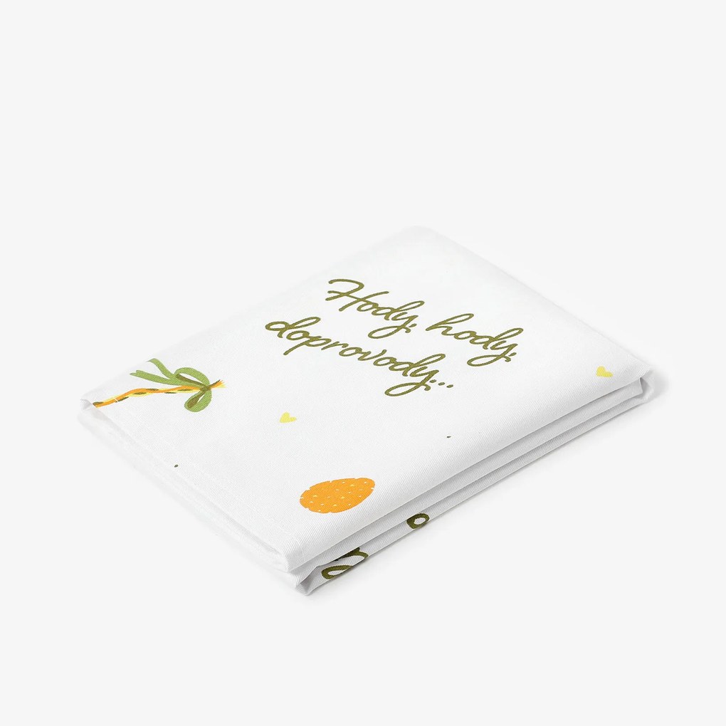 Goldea kuchynská utierka z pevnej bavlny - česká veľká noc 50 x 70 cm