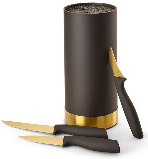 Echtwerk Súprava kuchynských nožov, 4-dielna (zlatá matná) (100343363)