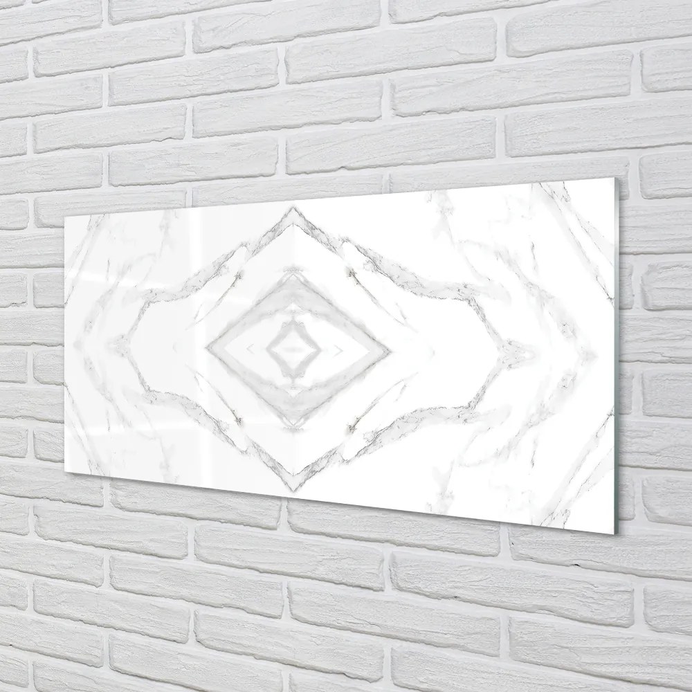 Sklenený obklad do kuchyne Marble kameň vzor 120x60 cm