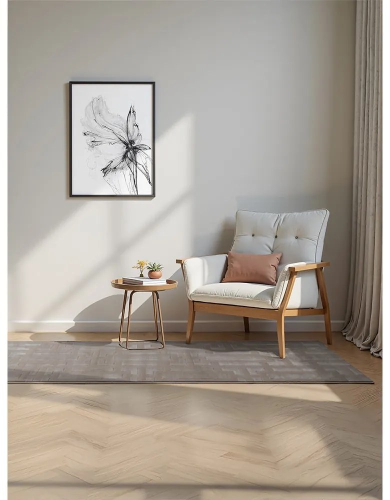 Béžový behúň 80x240 cm Perles Onyx – Elle Decoration