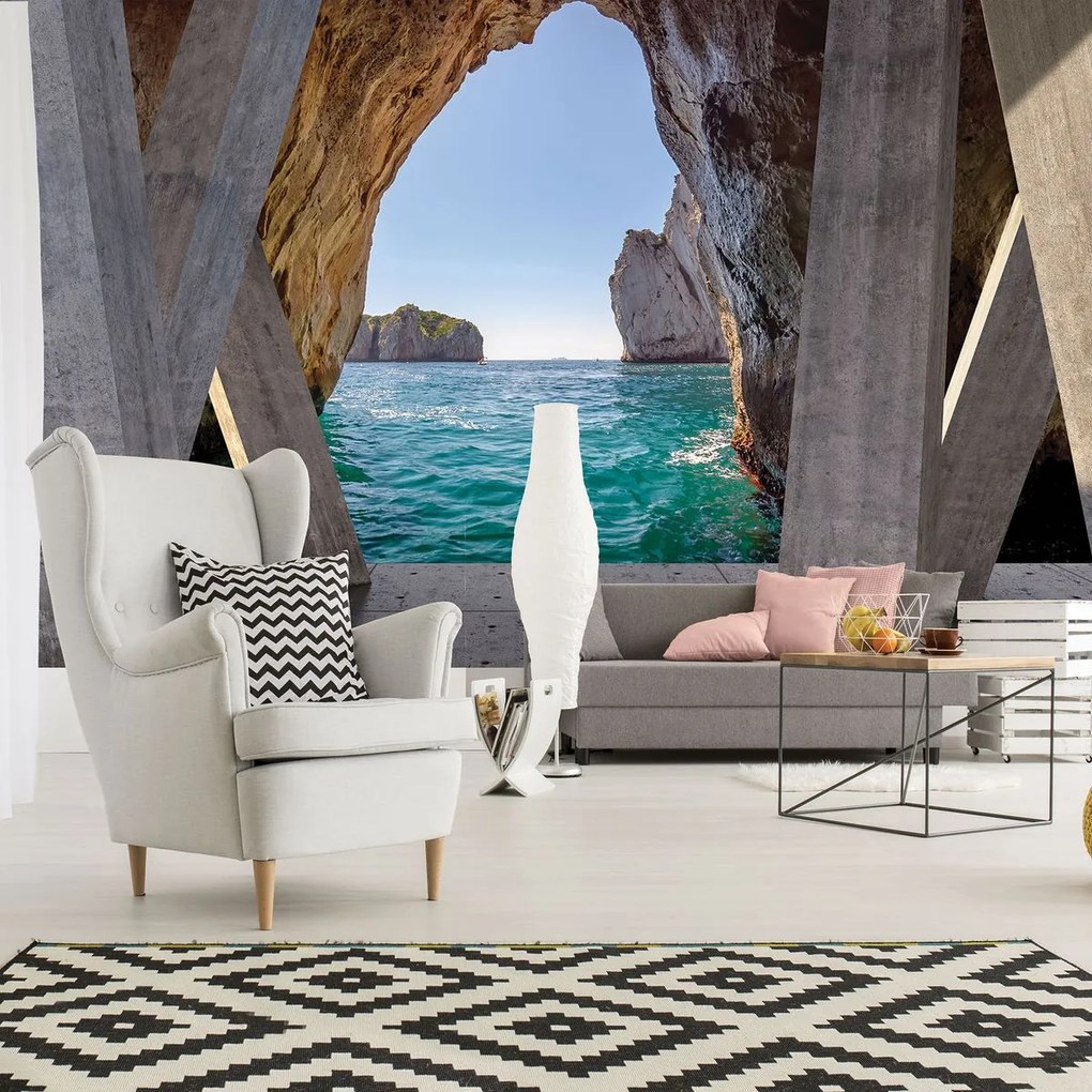 Fototapeta - Výhľad na oceán (152,5x104 cm)