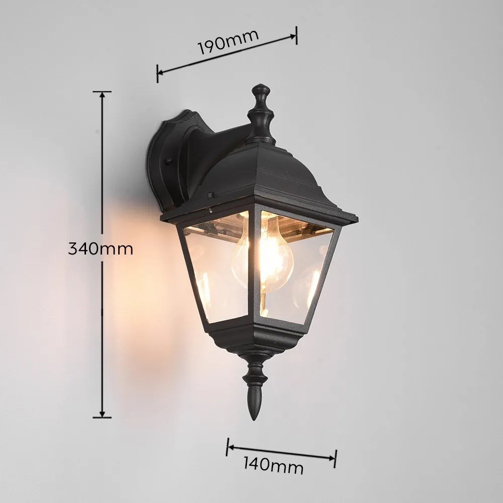 Vonkajšie svietidlo (výška 34 cm) Livenza – Trio