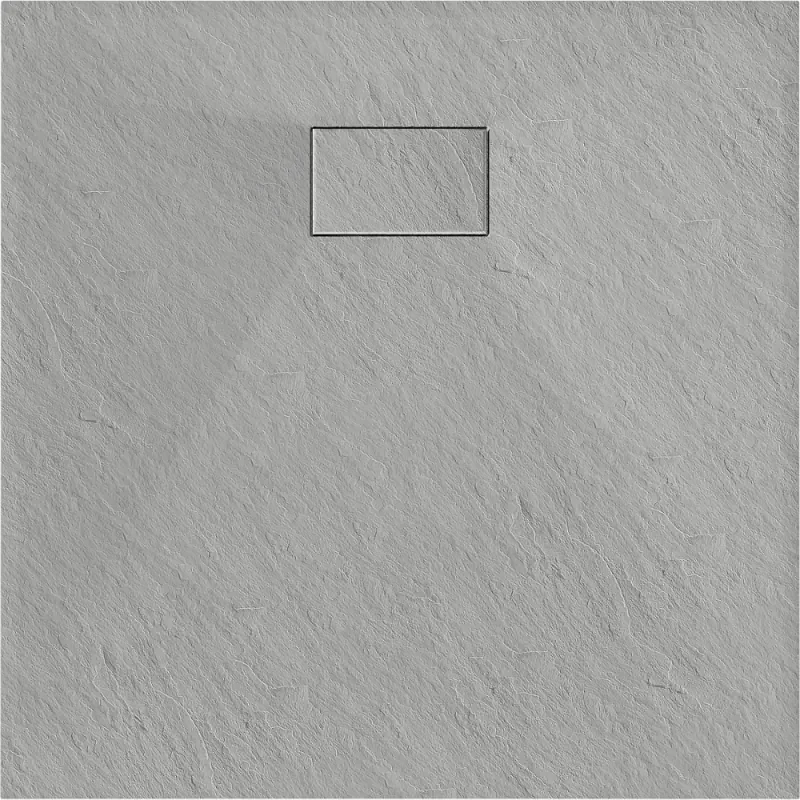 Mexen Hugo, SMC štvorcová sprchová vanička 80 x 80 cm, šedá, 42618080