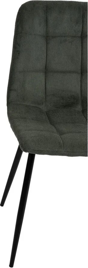 Zelené čalúnené jedálenské stoličky v súprave 2 ks Moseby – Bonami Essentials