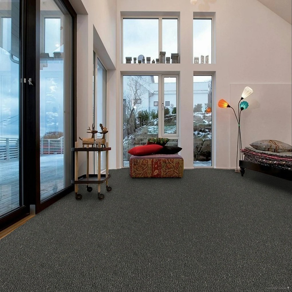 Lano, Metrážny koberec Aura 820, na mieru, šíře 4m,5m, hnedá, ab (mriežka), chodba / predsieň