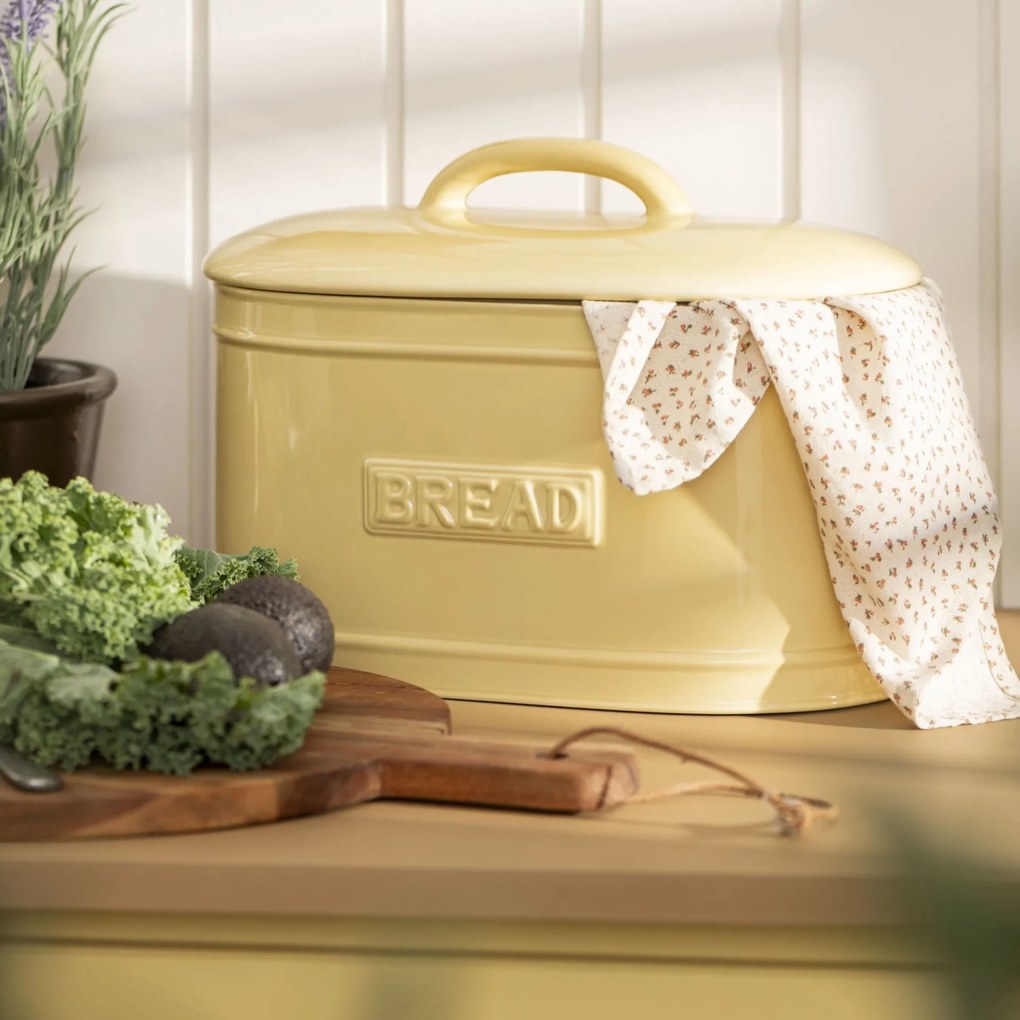 Ib Laursen Keramický chlebník Oval Wheat Straw