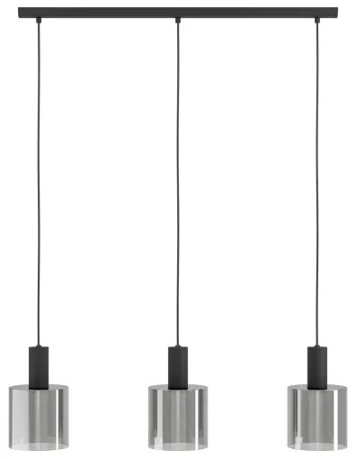 Eglo 98753 - Luster na lanku GOROSIBA 3xE27/40W/230V