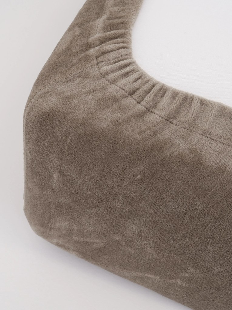 Plachta mikroplyš Deluxe 160 x 200 cm - sivohnedé