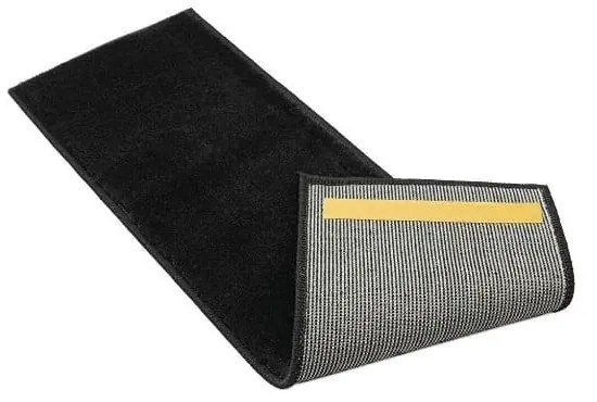 Čierne nášľapy na schody v súprave 13 ks 22x73 cm Pure Black – Mila Home