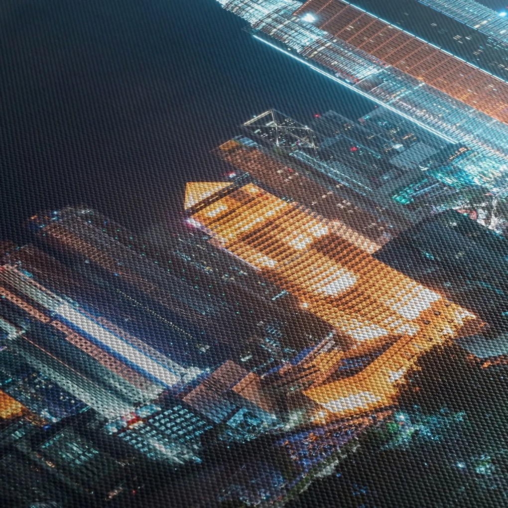 Obraz - Noc v Kuala Lumpur (70x50 cm)