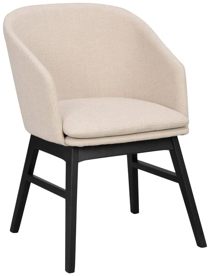 Béžové čalúnené jedálenské kreslá v súprave 2 ks Windham – Rowico