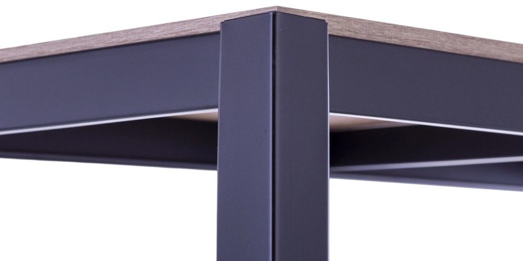 Trestles Interiérový regál 1800x900x400, čierna mat., 5 políc RP7H-5-MUA40-9005