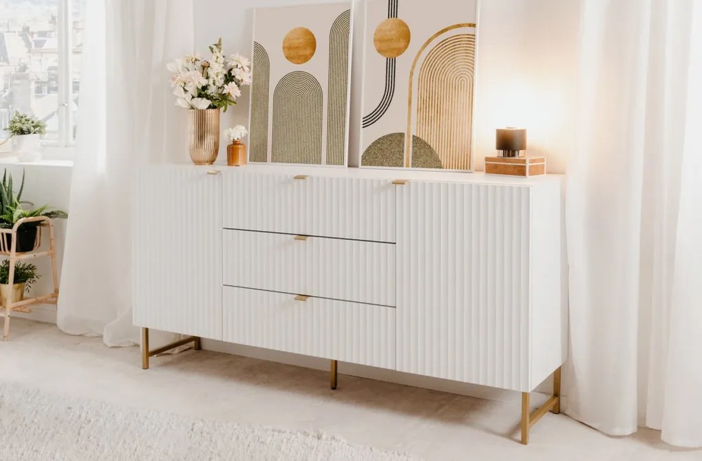 Široká komoda so zásuvkami Edinburgh