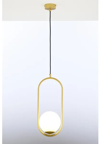 Jupiter 2042 - Luster na lanku IGON 1xE14/40W/230V zlatá