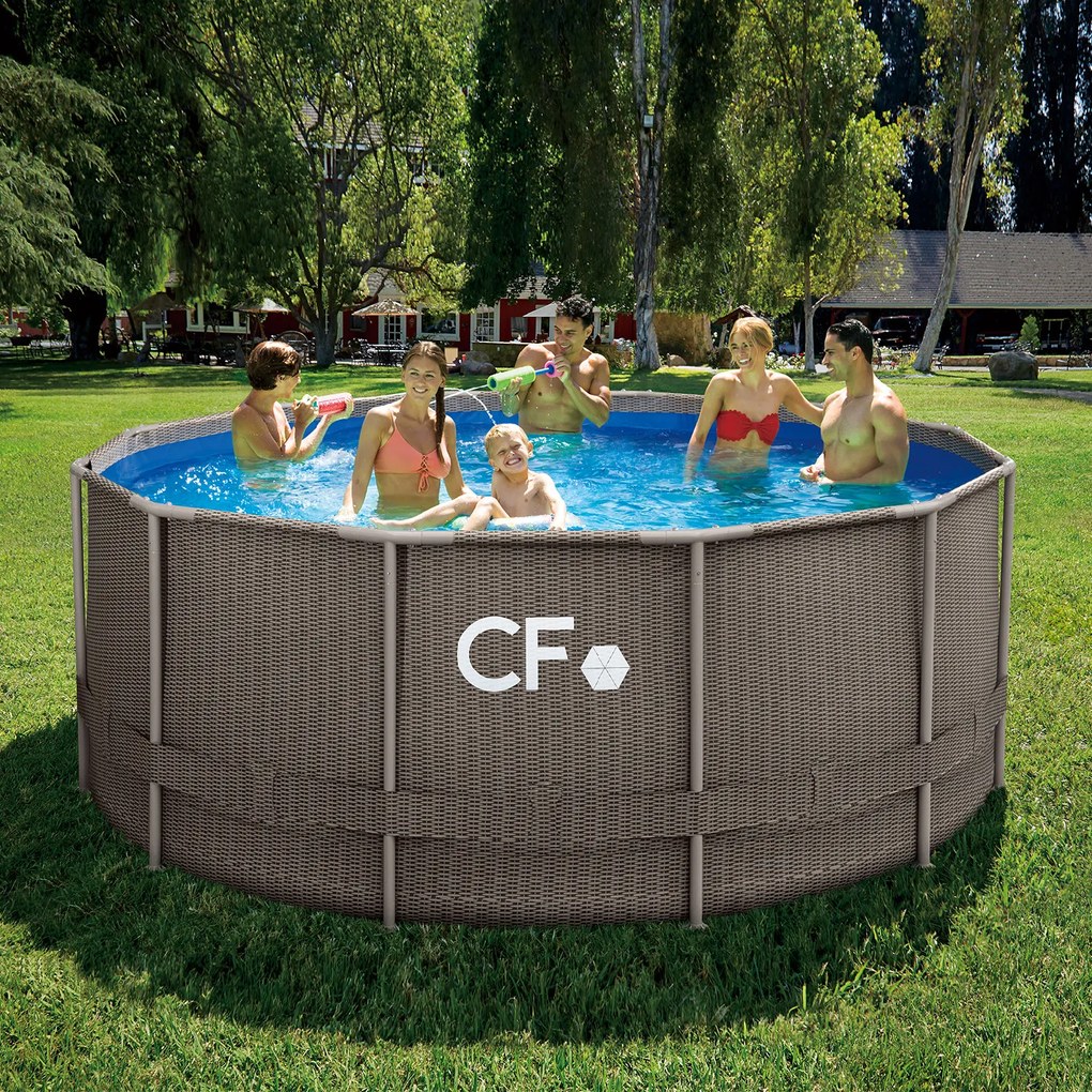 Bazén Planet Pool CF FRAME ratan - 366 x 132 cm