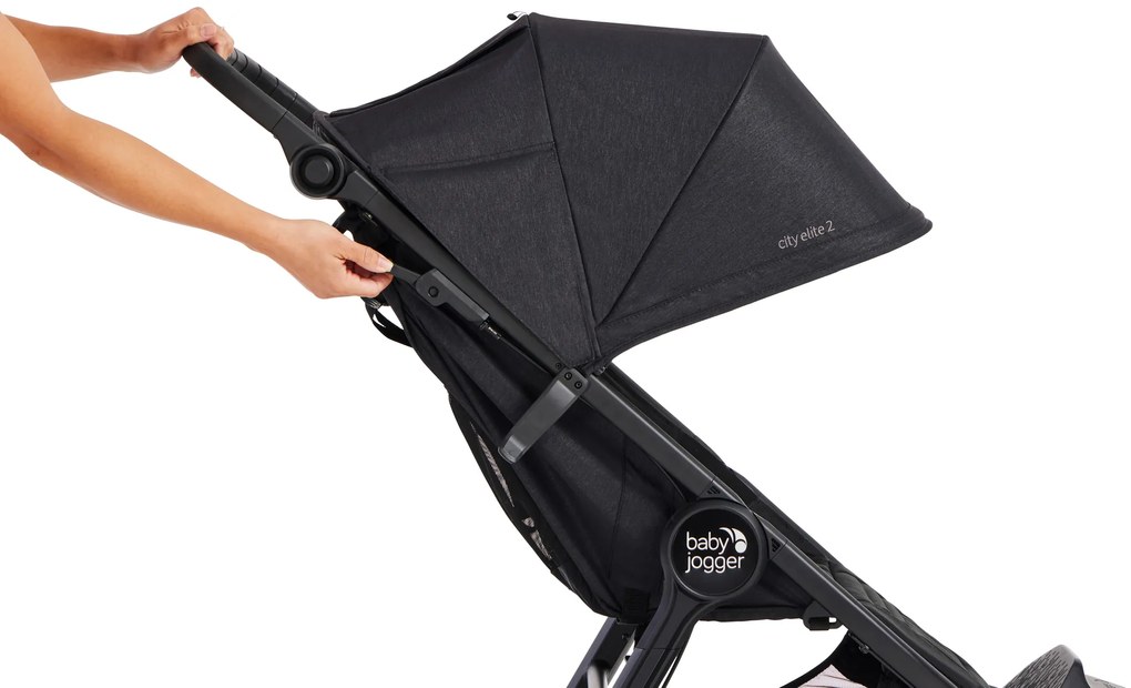 Baby Jogger BabyJogger CITY ELITE 2 set 2v1 (kočík+vanička) STONE GREY