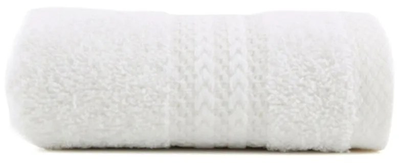 Biely uterák z čistej bavlny Sunny, 30 × 50 cm