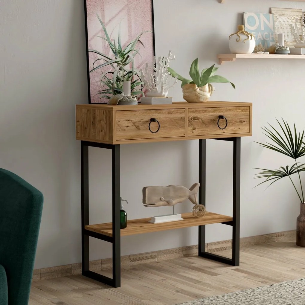 Dekoratívny stôl Valeri Atlantic Pine