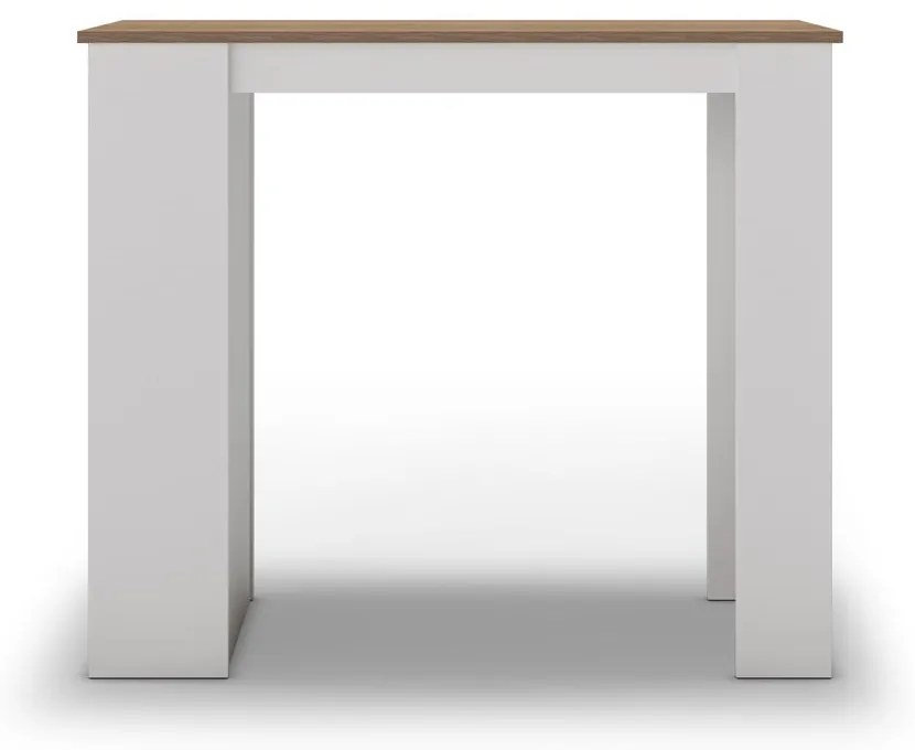 Barový stôl s doskou v dubovom dekore 52x120 cm Peru - Marckeric
