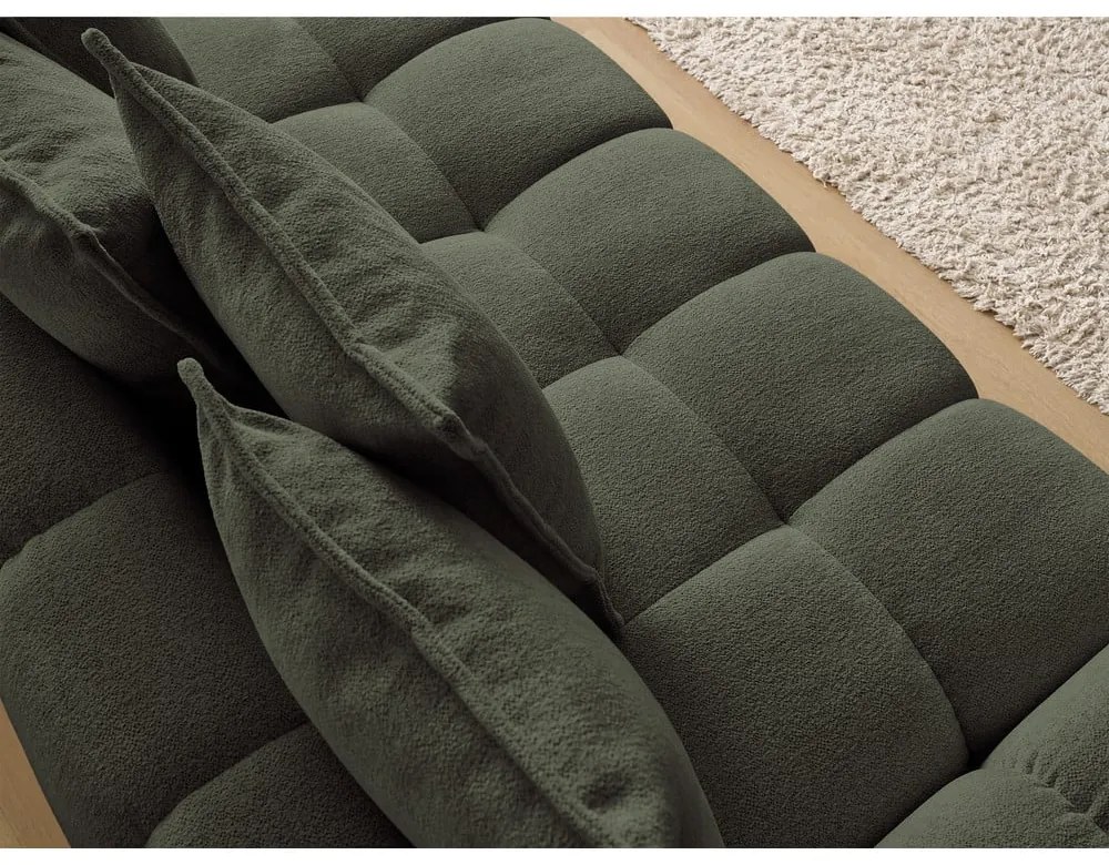 Zelená ženilková pohovka 278 cm Everest – Bobochic Paris