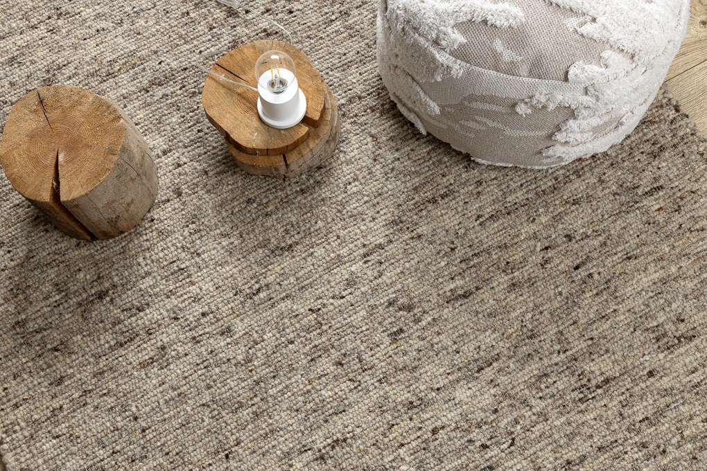 Koberec NEPAL 2100 vlnený, obojstranný, prírodný, sand/béžový