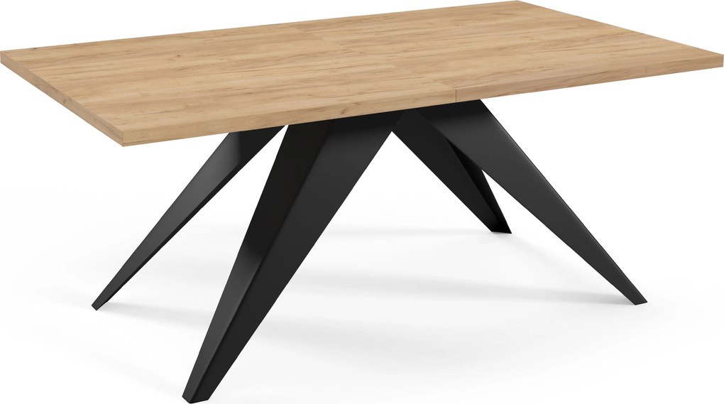 Rozkladací jedálenský stôl MASON Rozmer stola: rozmer 140cm