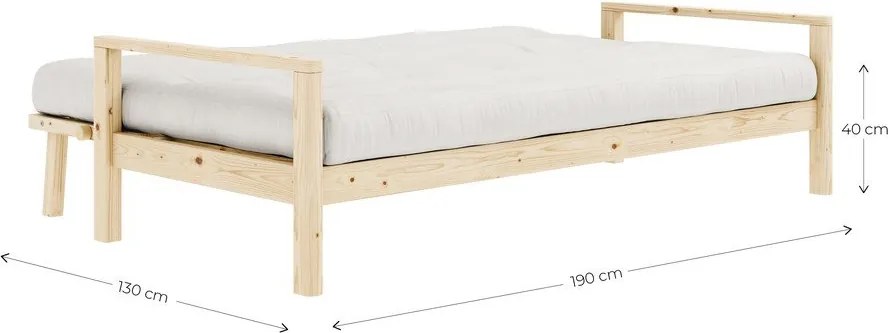 Béžová rozkladacia pohovka 205 cm Knob – Karup Design