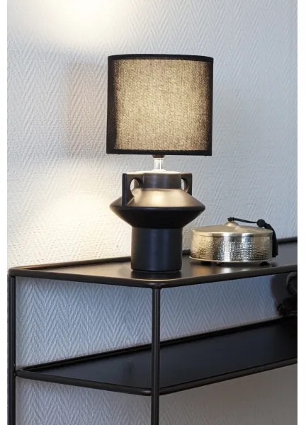 Cottex 8000140-4000 - Stolová lampa MATEO 1xE14/8W/230V čierna