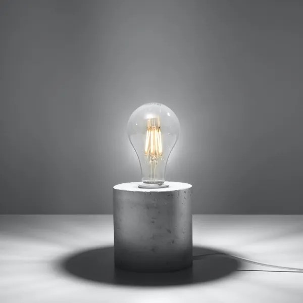 Stolná lampa SALGADO 1xE27/60W/230V betón