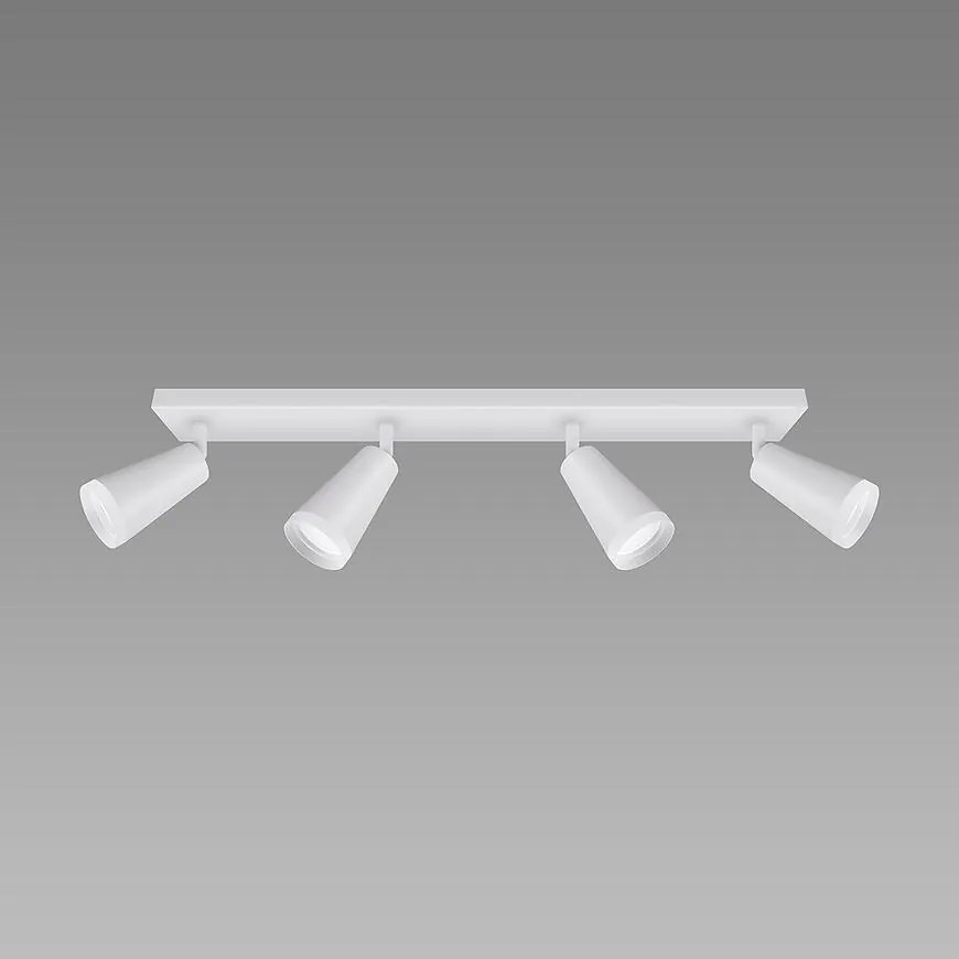 Stropné bodové svietidlo SANA GU10 4L WHITE 04147 LS4