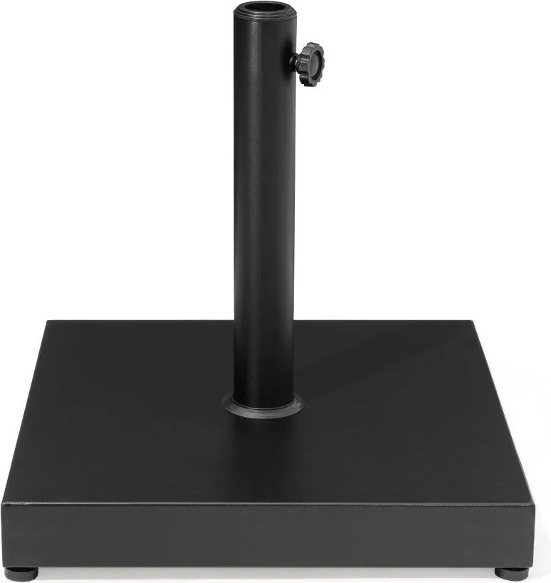 Stojan na slnečník štvorcový ELITE (čierny)