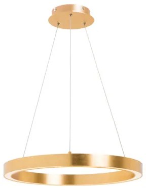 LED luster na lanku zlatá CARLO 60 cm
