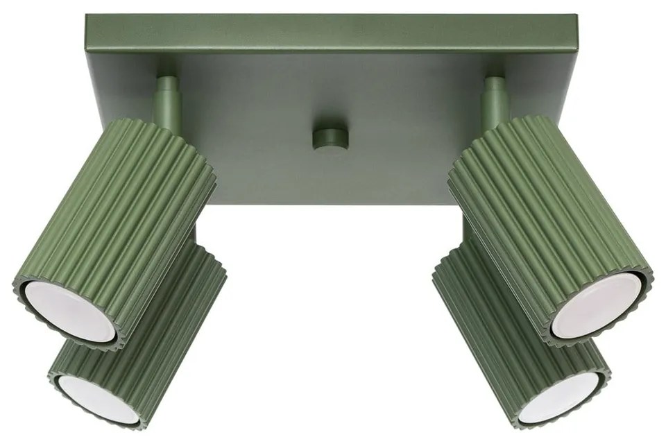 Zelené bodové svietidlo 25x25 cm Gleam – Sollux